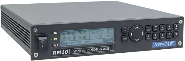 RM10 Wideband SDM & ALE – 24 kHz | Radio Modem | HF and UHF Modem