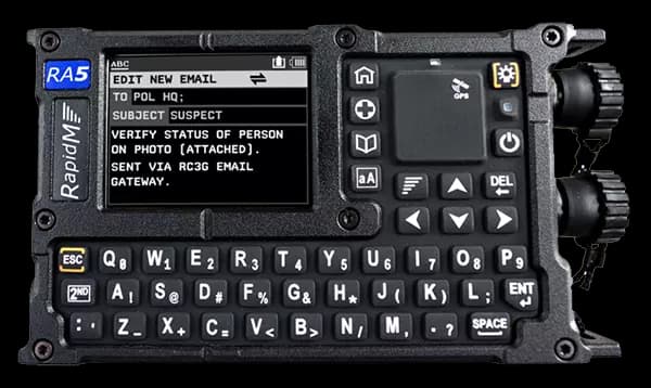 RA3 Secure Voice & Data Modem / Vehicular. For use by first responders, security agencies, governmental and paramilitary users