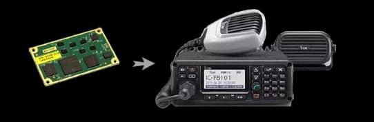 TC4-LP Secure Digital Voice & Messaging for the Icom IC-F8101