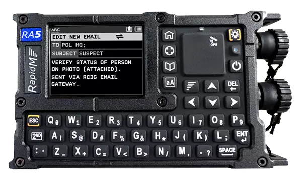 RA5 Secure Voice & Data Terminal | Handheld | RapidM